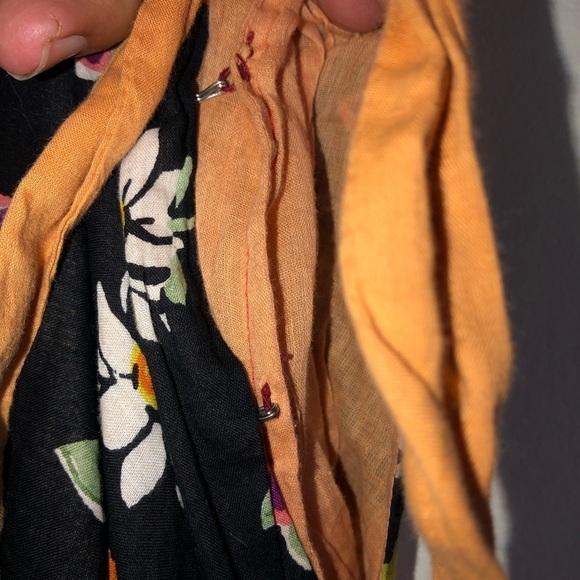 Jasmine KC Floral Beaded Full Skirt Made in India Size Small - Picture 10 of 13